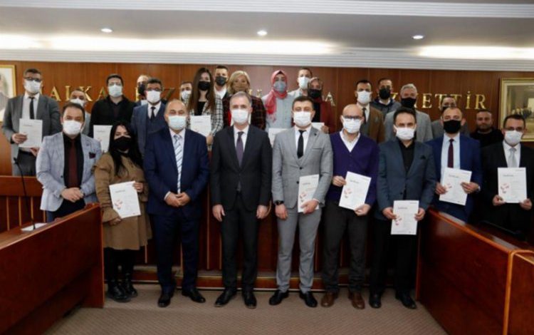 Bursa İnegöl’ de 20 personel Kaizen Eğitmen Eğitimi Sertifikasını aldı