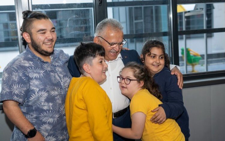 Kayseri’de çocuklara özel ziyaret