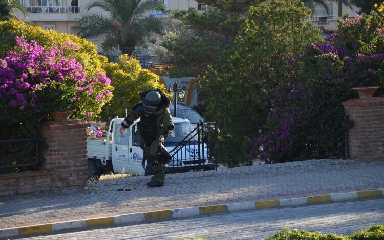 Aydın Didim’de bomba paniği!