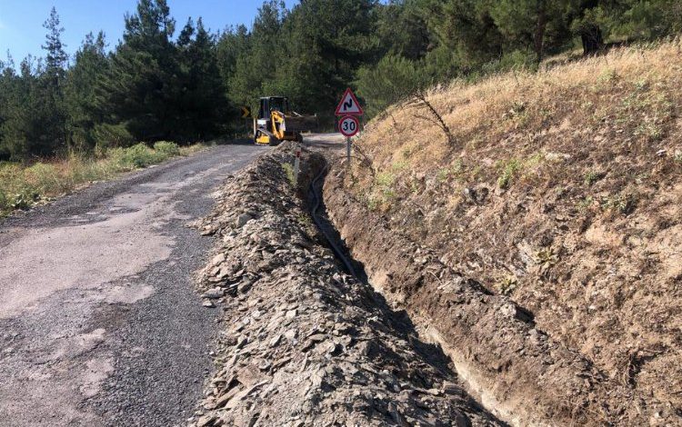 Bursa kırsalında tankerle su taşıma dönemi bitiyor Bursa kırsalında tankerle su taşıma dönemi bitiyor