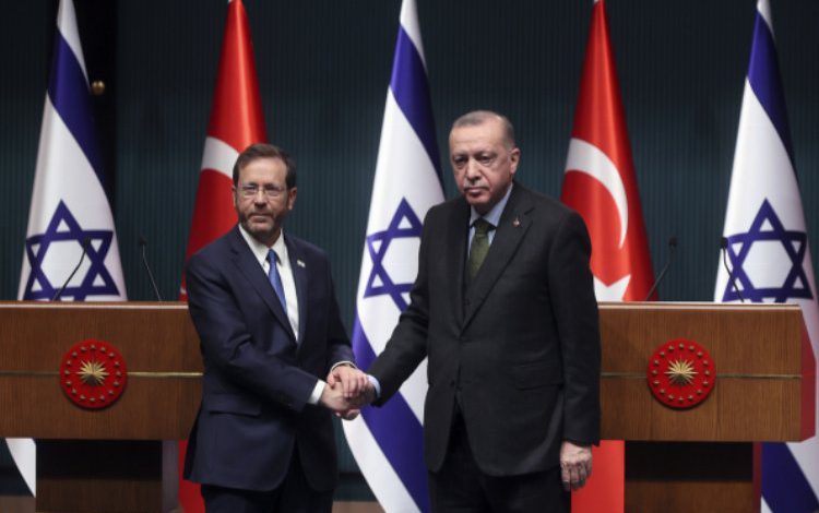 Cumhurbaşkanı Erdoğan İsrailli mevkidaşıyla görüştü