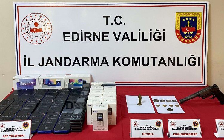 Keşan’da kaçakçılık operasyonu