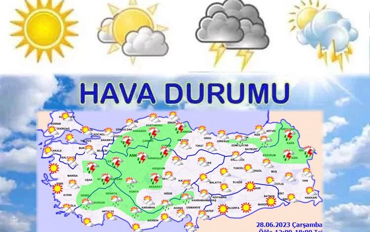 Bayramın 1. günü yurtta hava nasıl olacak? Bayramın 1. günü yurtta hava nasıl olacak?