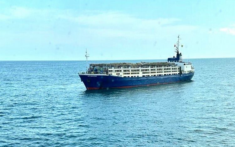 Dev canlı hayvan gemisi Türkeli açıklarında arızalandı Dev canlı hayvan gemisi Türkeli açıklarında arızalandı