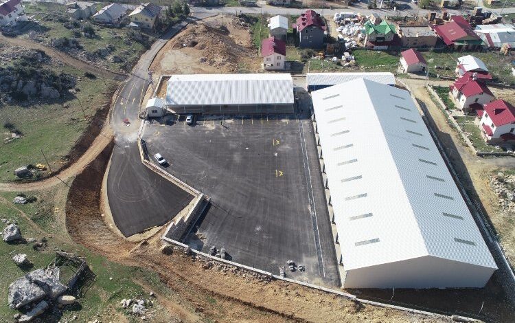 Çamlıyayla Teknik Hizmetler Yerleşkesi hazır