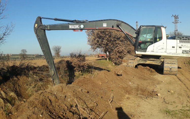 Manisa’da dere yatakları temizlendi Manisa’da dere yatakları temizlendi