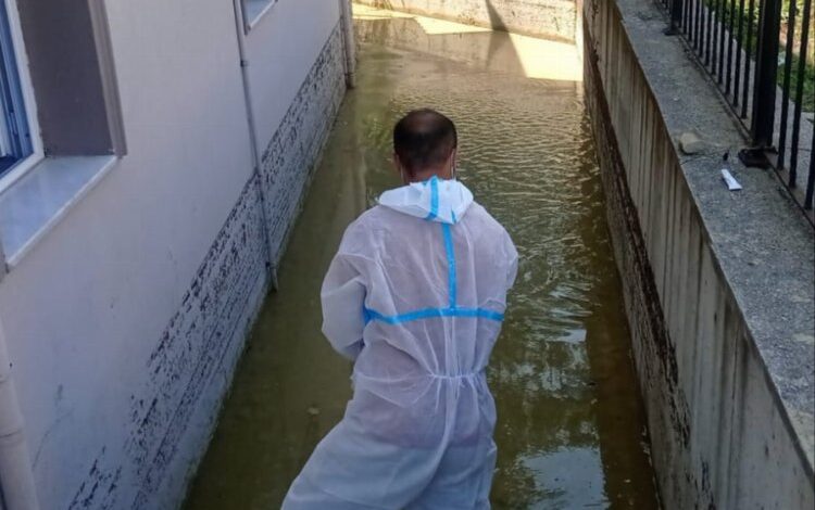 Sel bölgesinde salgın alarmı