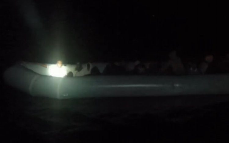 Çanakkale Ayvacık açıklarında 26 düzensiz gö Çanakkale Ayvacık açıklarında 26 düzensiz gö