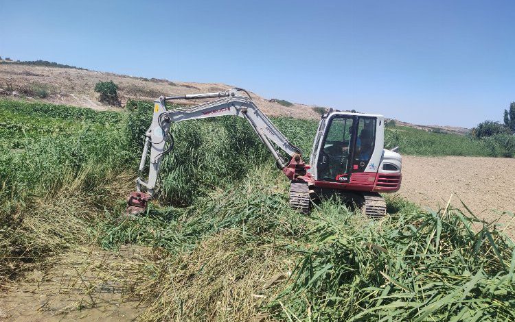 Manisa Ahmetli’de su taşkınlarına karşı önlem