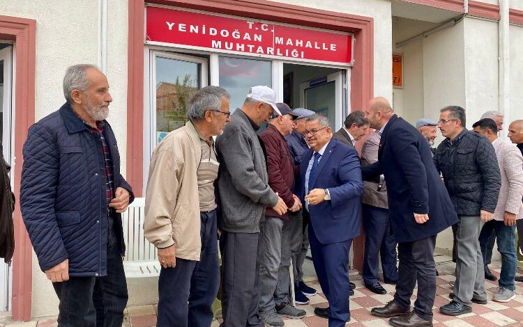 AK Parti Bozüyük ilçesinde sahada