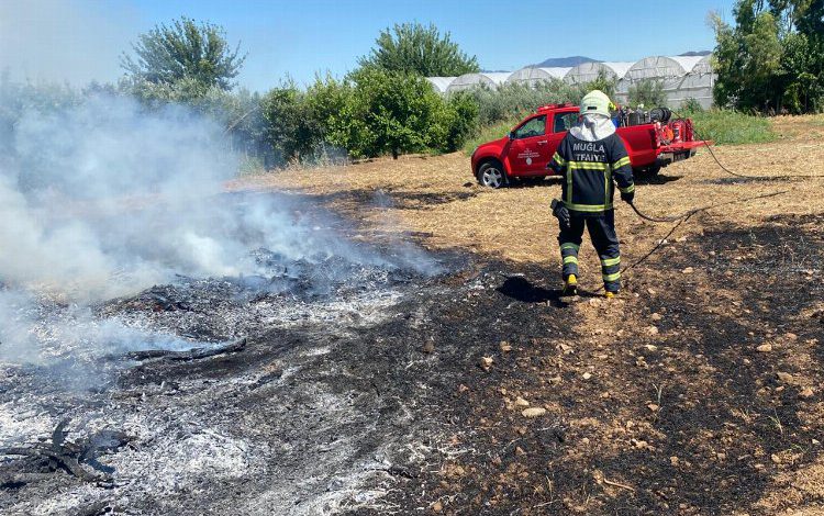 Muğla’dan anız yangınlarına karşı uyarı