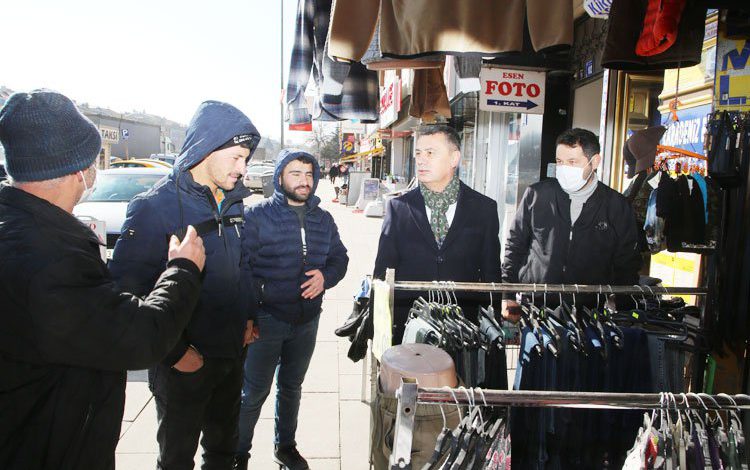 Ankara Gölbaşı’nda esnaf ziyareti