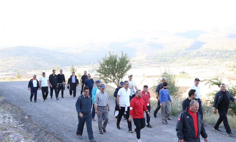 Kayseri’de sağlıklı yaşam yürüyüşü