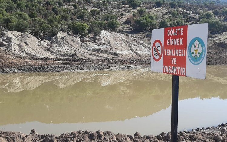 Sulama göletleri yüzmek için uygun değil!