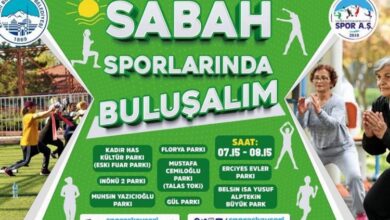 Kayserililer Spor A.Ş. ile sabah sporunda buluşuyor