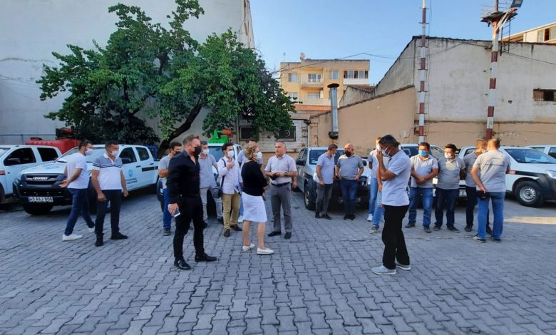 Manisa Akhisar’da haşereyle mücadeleye devam Manisa Akhisar’da haşereyle mücadeleye devam