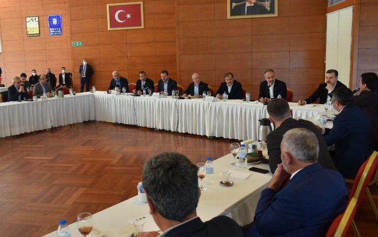 Bursa’da AK Partili başkanlar şehrin geleceğini konuştular