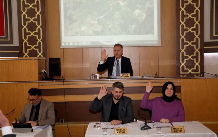 Bursa İnegöl’de Mart ayı meclis toplantısı yapıldı