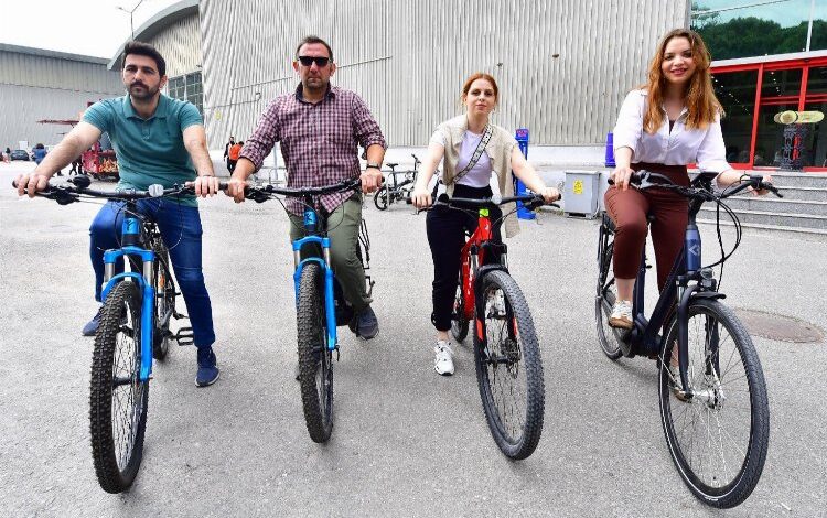 Bisikletli ulaşım kültürü gelişiyor Bisikletli ulaşım kültürü gelişiyor