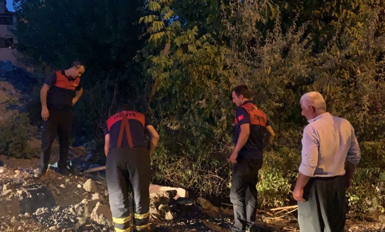 Adıyaman’da bahçe yangını Adıyaman’da bahçe yangını