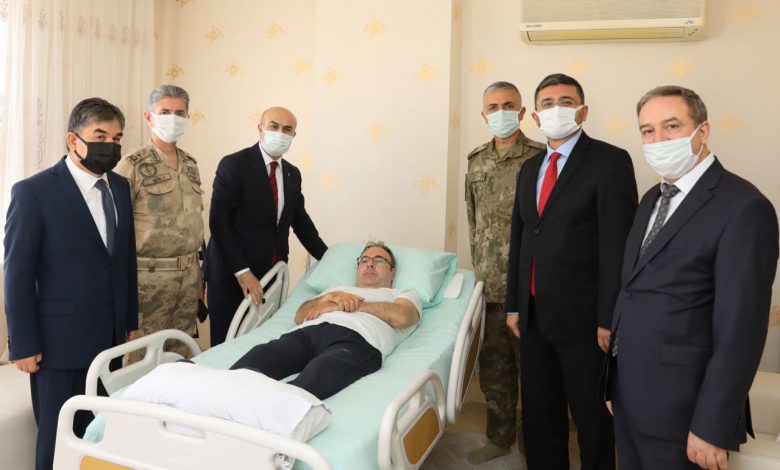 Mardin’de 15 Temmuz gazilerine ziayret