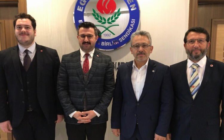 Saadet Partisi Kayseri’den Eğitimciler Birliği’ne ziyaret