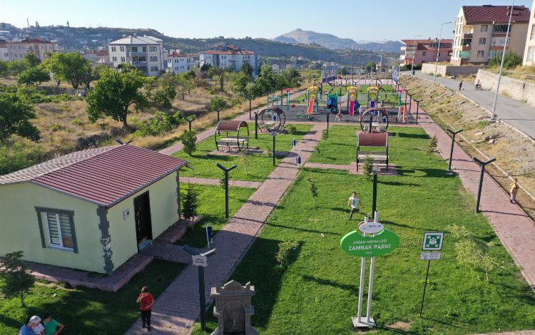 Kayseri Hacılar’da park ve yeşil alan miktarı artıyor