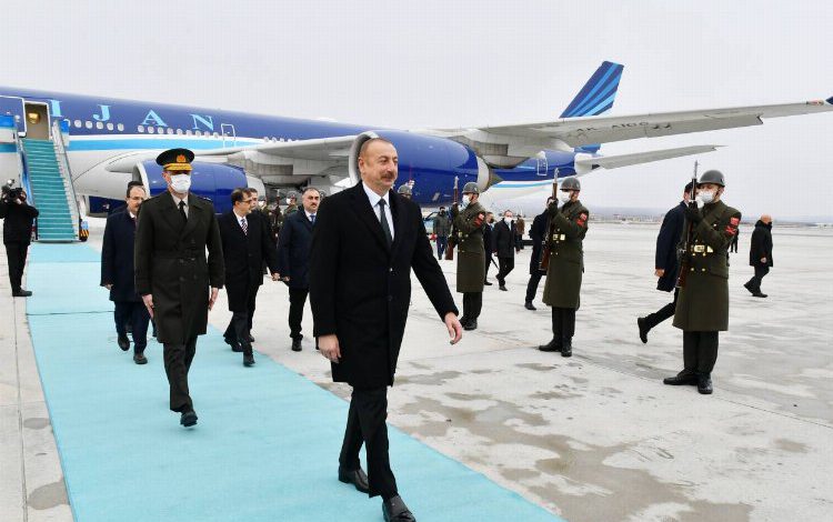 Azerbaycan Cumhurbaşkanı Aliyev Ankara’da Azerbaycan Cumhurbaşkanı Aliyev Ankara’da