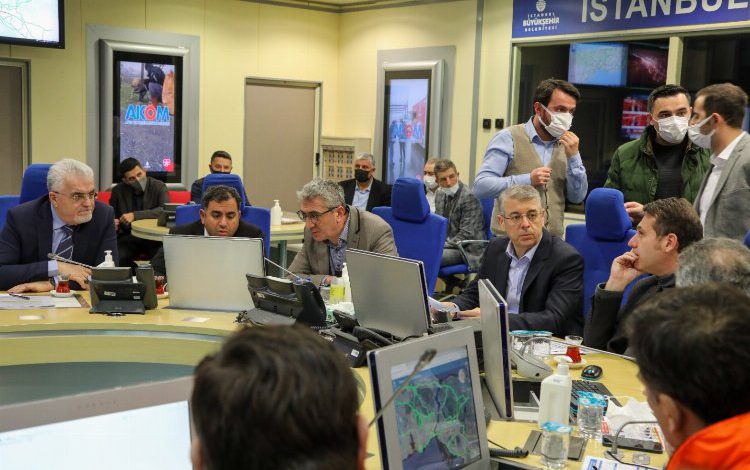 İstanbul’da kar teyakkuzu İstanbul’da kar teyakkuzu