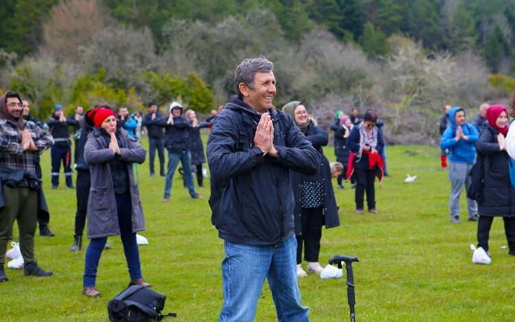 Doğa âşıkları baharı tabiatın kalbinde karşıladı