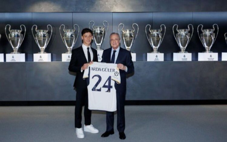 Arda Güler resmen Real Madrid’de Arda Güler resmen Real Madrid’de