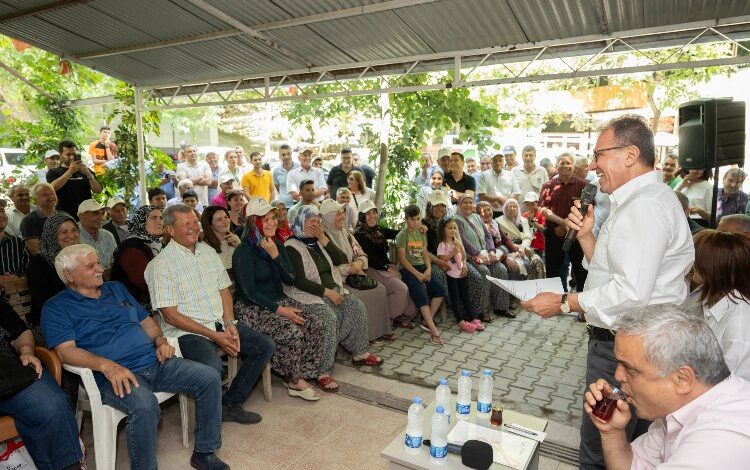 Başkan Seçer Erdemli halkıyla buluştu Başkan Seçer Erdemli halkıyla buluştu