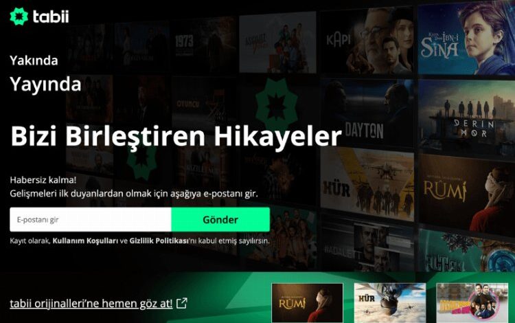 Netflix’e Türkiye’den ‘tabii’ rakip!