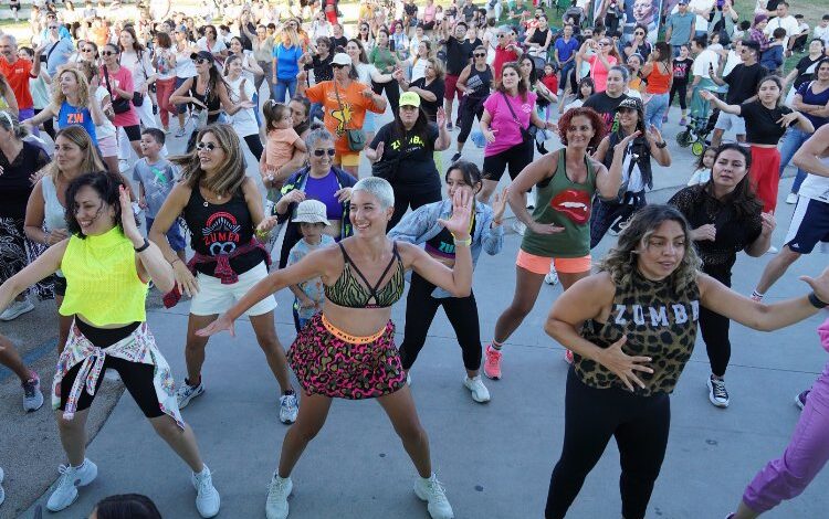 Beylikdüzü’nde Yaşam Vadisi’nde zumbalı şenlik