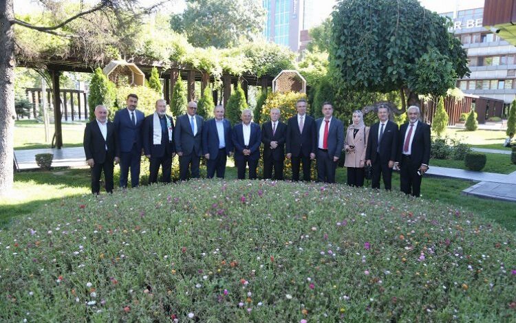 Filistin Büyükelçisi’nden Memduh Büyükkılıç’a ziyaret