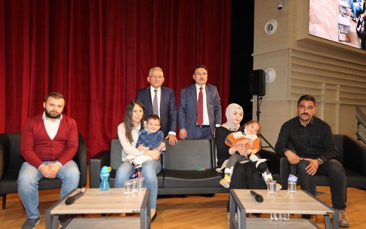 Kayseri protokolü Hasan ve Melih için buluştu Kayseri protokolü Hasan ve Melih için buluştu