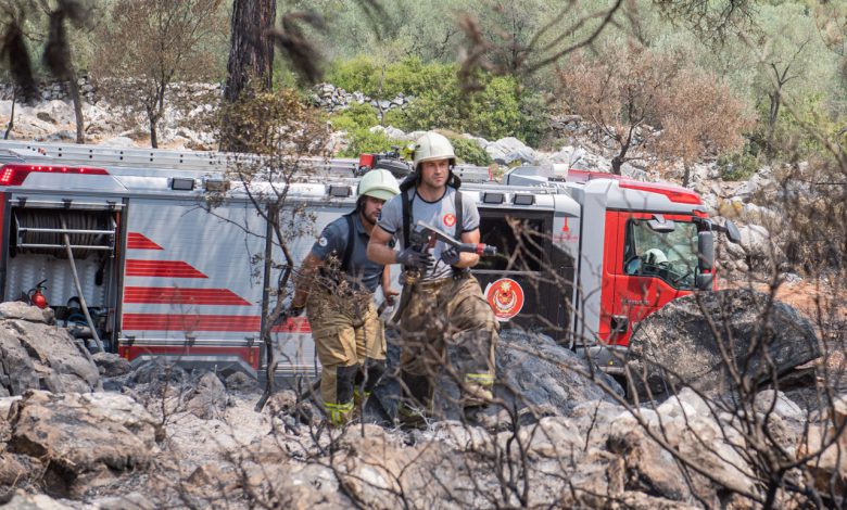 İzmir İtfaiyesi: “Yangını kesmeseydik Bodrum’a kadar giderdi”