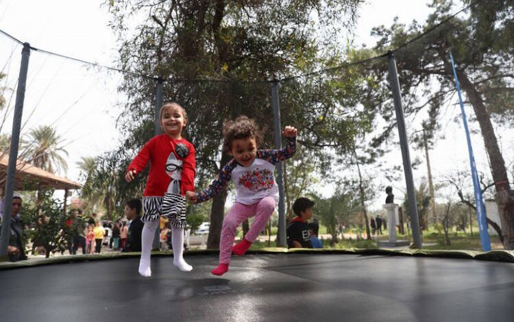 Zeytinpark çocuk sesleriyle renklendi Zeytinpark çocuk sesleriyle renklendi