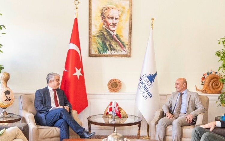 Danimarka Büyükelçisi’nden Başkan Soyer’e ziyaret