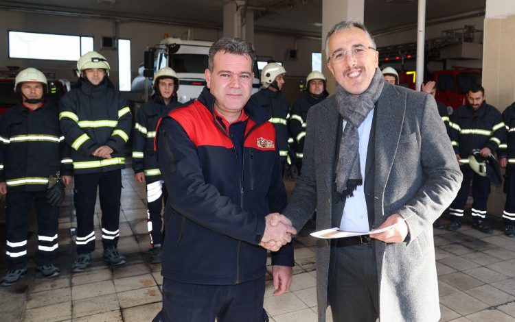 Nevşehir itfaiyesine ‘hizmet’ teşekkürü