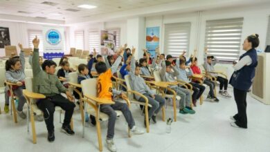 Çocuklara su tasarrufu eğitimi