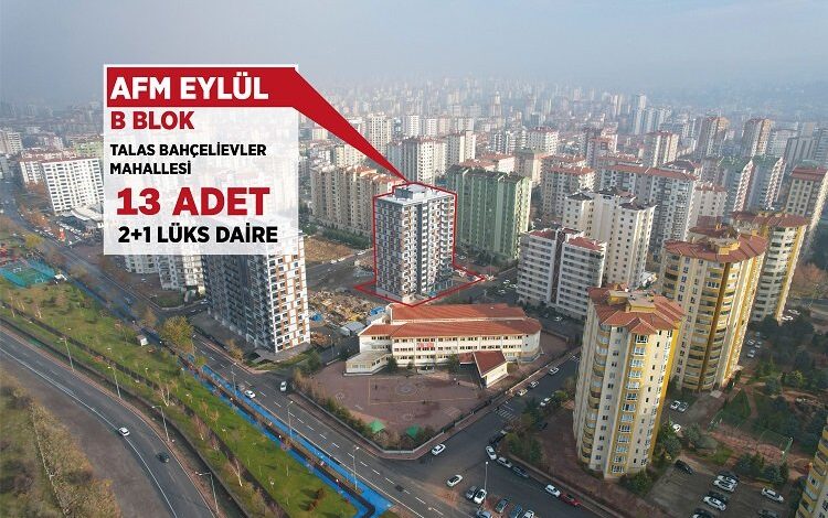 Kayseri Talas’ta kaçırılmayacak yatırım fırsatları