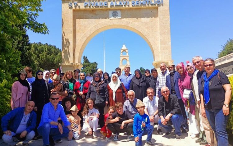 Bursalı şehit aileleri Çanakkale’de tarihi soludu Bursalı şehit aileleri Çanakkale’de tarihi soludu