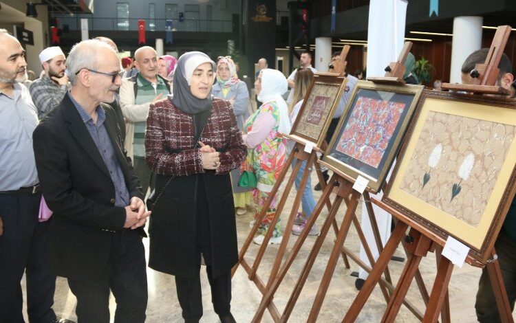 Kocaeli’de Geleneksel Sanatlar Bölümü’nde yıl sonu sergisi