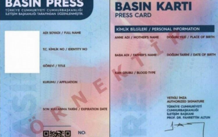Basın Kartı Yönetmeliği ‘Resmi’leşti