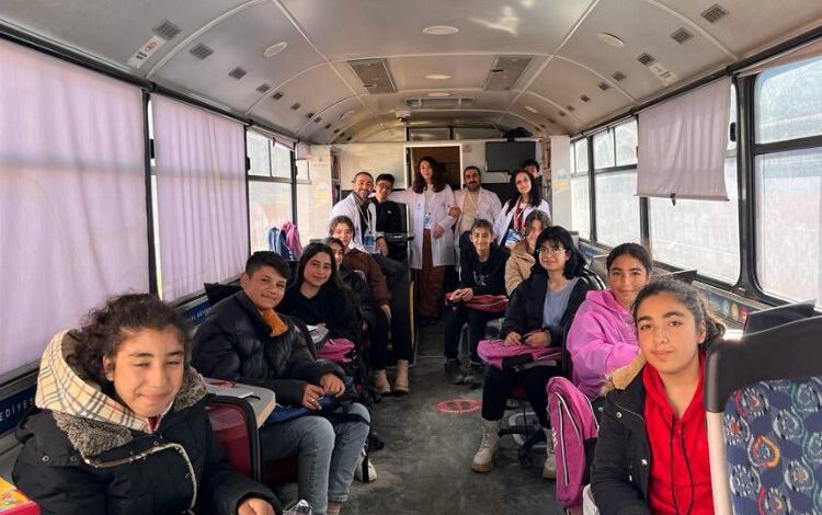 Mobil ders atölyeleri Hatay’da Mobil ders atölyeleri Hatay’da