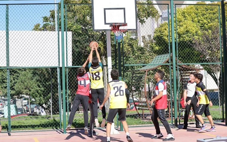 Nevşehir’de sokak basketbolunda yarı final heyecanı