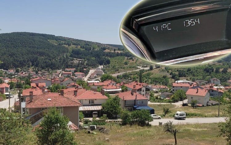 Bursa’nın dağ ilçelerinde sıcaklıklar rekor seviyeye çıktı