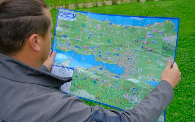 Kocaeli Turizm Haritası görücüye çıktı Kocaeli Turizm Haritası görücüye çıktı