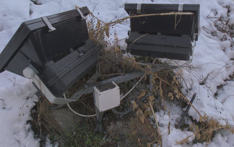 Kütahya Kalesinde kablo hırsızlığı